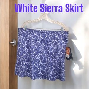 White Sierra Women’s Tangier Mosaic Skirt Size XLARGE NWT